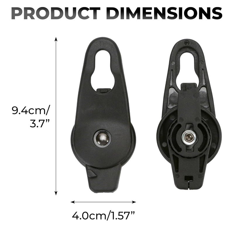 KH866 Clip Sunshade Stroller, Canopy Clamp Rod Buckles for Baby Strollers, Easy Sunshade Attachment for Infant Carriage - Image 2